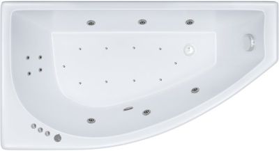 Ванна Triton Бэлла гидромассажная 140x76L Люкс