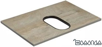 Акватон Столешница Фабрик 60 1A242903LTDU0 (дуб эндгрейн)