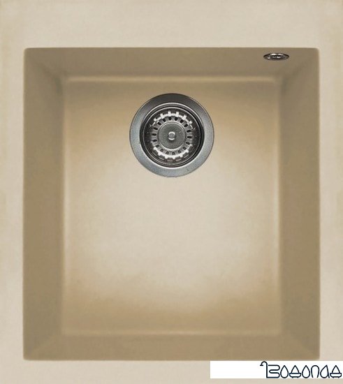 Кухонная мойка Elleci Quadra 100 Champagne 95
