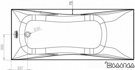 Ванна Astra-Form Вега 170x70 фото 4