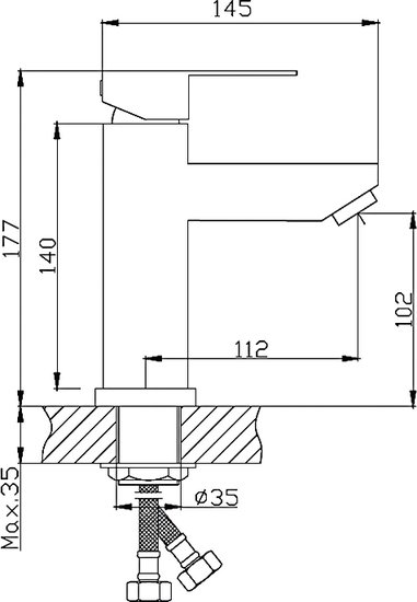 Смеситель Haiba HB10801