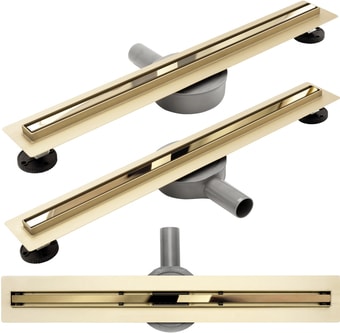 Трап/канал Rea Neo Slim Pro 600 (зеркальный золотой)