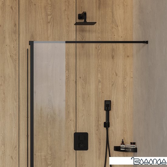 Душевая стенка Omnires Marina MA9030BLTR