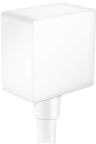 Шланговое подключение Hansgrohe FixFit Square 26455700 (белый матовый)