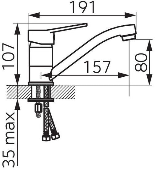 Смеситель Ferro Isso BIS2A