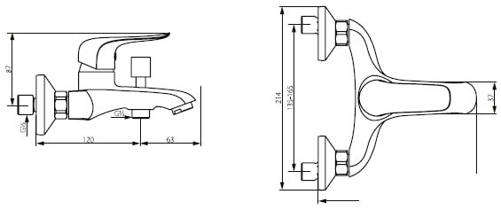 Смеситель RedBlu Palace Evo 321000000
