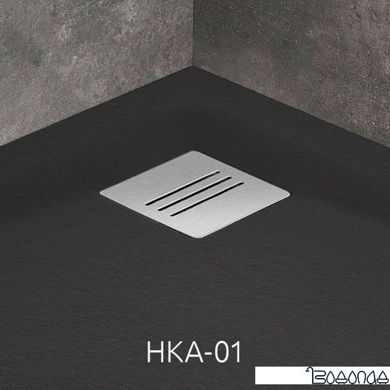 Душевой поддон Radaway Kyntos A Black 100x100