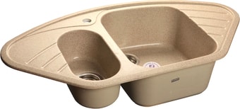 Кухонная мойка GranFest GF-C960E (песочный)
