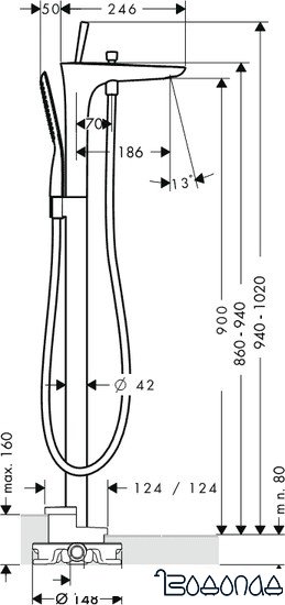 Смеситель Hansgrohe PuraVida 15473000