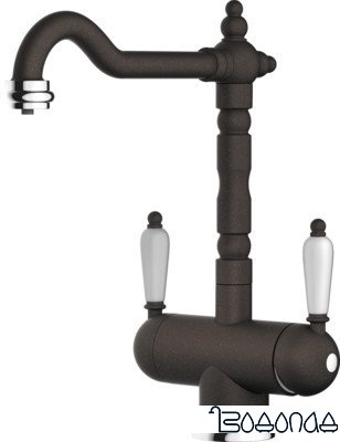 Смеситель Omoikiri Amagasaki-DC (темный шоколад)