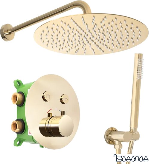Душевая система Rea Lungo Miler Gold P6714