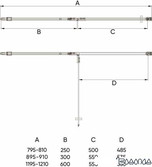 Душевая дверь Veconi VN-73 VN73-90-01-C4 фото 4