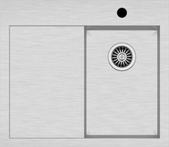 Кухонная мойка Asil AS 3069 (правая, матовая, 1 мм) Кухонная мойка Asil AS 3069 (правая, матовая, 1 мм)