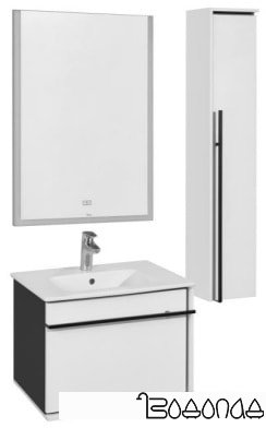 Roca Шкаф-пенал Aneto 23 857431806 (белый, левый) фото 4