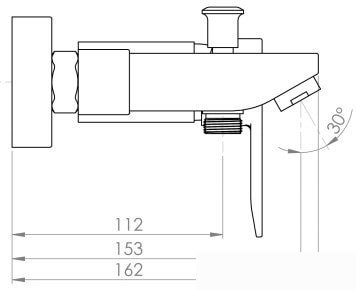 Смеситель Inan Kehribar M2301K фото 4