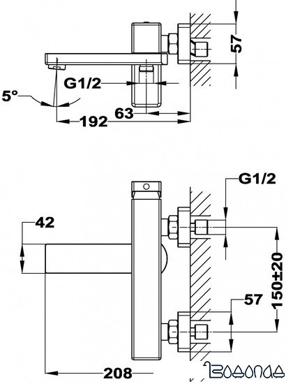 Смеситель TEKA Soller 851211200