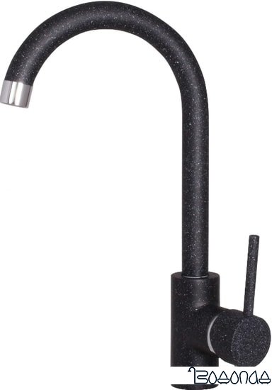 Смеситель Rubineta Axe-33 (черный) фото 1