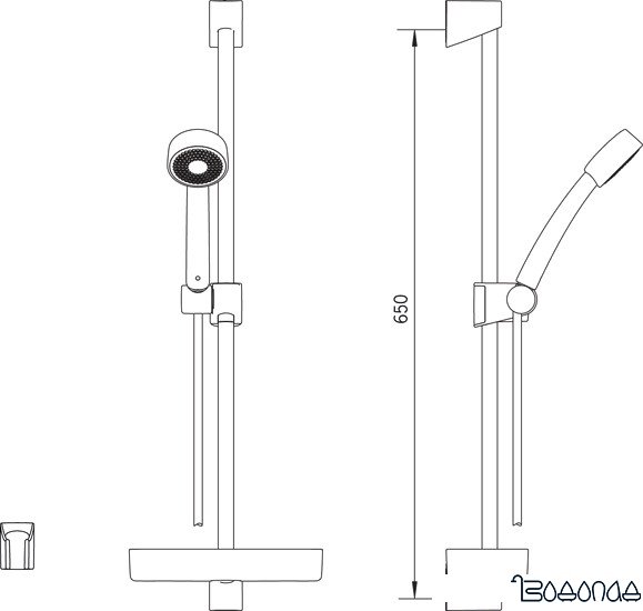 Душевой гарнитур Oras Apollo 520