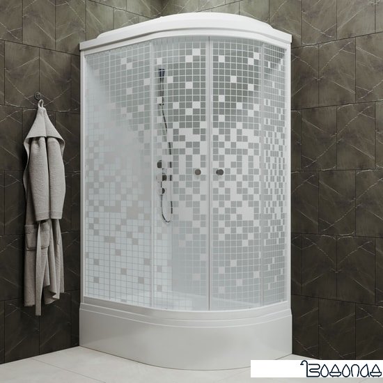 Душевая кабина Triton Коралл В3 120x80 L (мозаика) фото 4