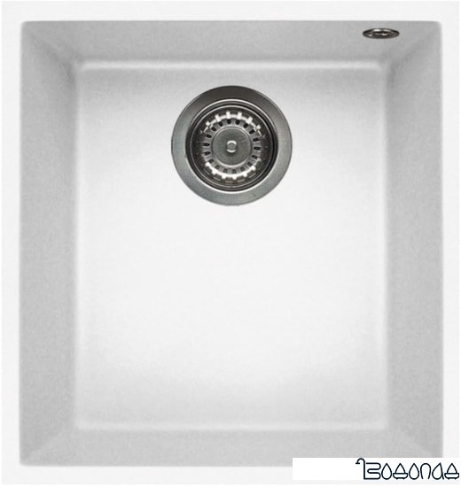Кухонная мойка Elleci Quadra 100 White K96