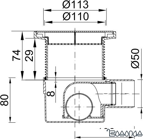 Трап/канал Styron STY-1007