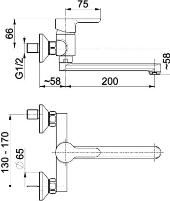 Смеситель Armatura Granat 5520-910-00