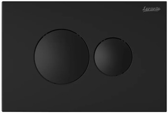 Панель смыва Loranto 7313 (черный матовый)