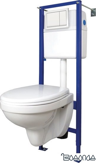 Унитаз Cersanit Delfi SET-DEL/Vec/TPL/En-Wh-w