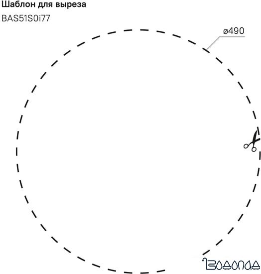 Кухонная мойка IDDIS Basic BAS51S0i77 фото 4