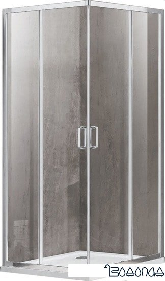 Adema Glass Line Vierkant-100 (прозрачное стекло)