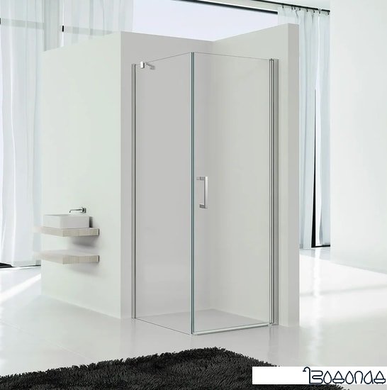 Душевой уголок Vincea Orta VSR-1O8012CL (хром/прозрачное)