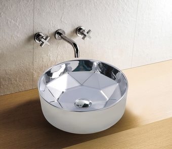 Умывальник Gid D1342H014 (хром/серебристый)