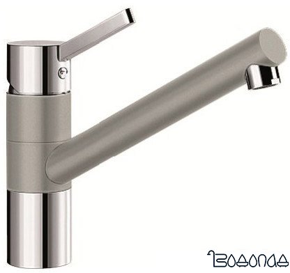 Смеситель Blanco Tivo Silgranit (хром/жемчужный) [520753]