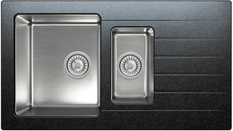 Кухонная мойка Tolero TTS-890К (черный 911)