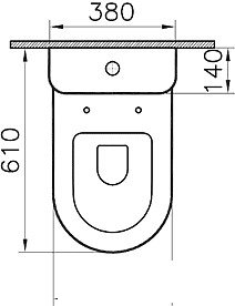 Унитаз Vitra Zentrum [9012B003-7202] фото 3