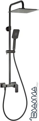 Душевая система Valvex Loft Black 2455750 фото 1