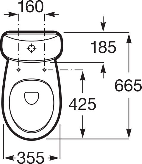 Унитаз Roca Victoria [342399000] фото 3