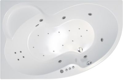 Ванна Triton Мари гидромассажная 170х110L Люкс