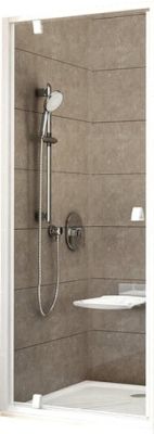 Душевая дверь Ravak Pivot PDOP1 90 (белый+белый/прозрачное)