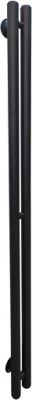 Полотенцесушитель Ростела Мини 1/2" 2 перекладины 60 см (черный)