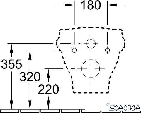 Унитаз Villeroy & Boch Hommage 6661B0R2