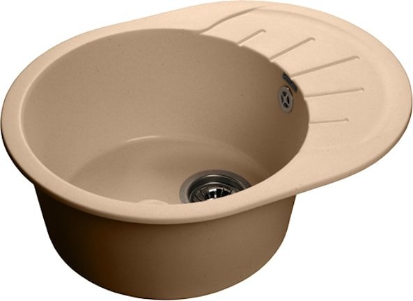 Кухонная мойка GranFest Rondo GF-R580L (топаз) фото 1