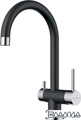 Смеситель Omoikiri Yamada-BL (черный)