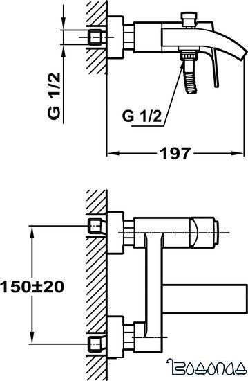 Смеситель TEKA Palma (65.101.12.00)