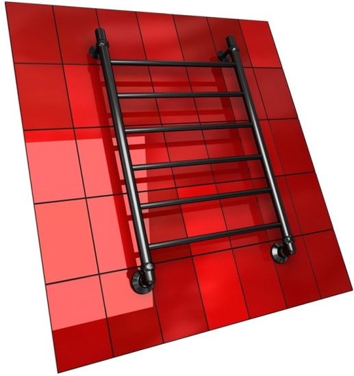 Полотенцесушитель Двин J Black 80x50 фото 1