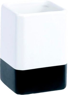 Стакан для зубной щетки и пасты Fixsen Text FX-230-3