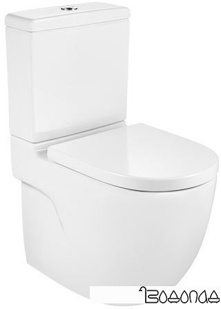 Унитаз Roca Meridian-N Rimless A34224L000 без бачка