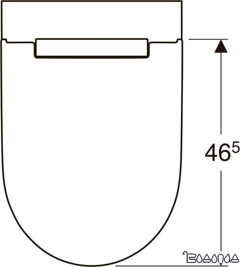 Унитаз Geberit One 500.202.01.1