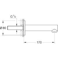 Излив Grohe Concetto 13280001