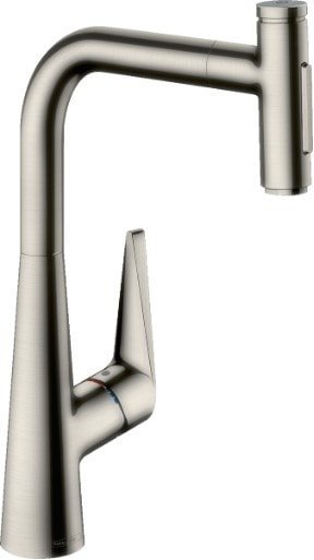 Смеситель Hansgrohe Talis Select M51 72823800 (стальной)